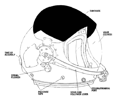 NASA 비행 헬멧